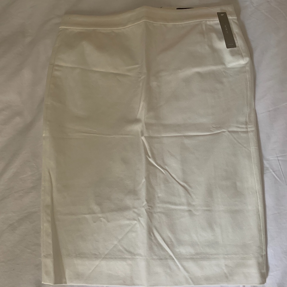 Ivory pencil skirt NWT